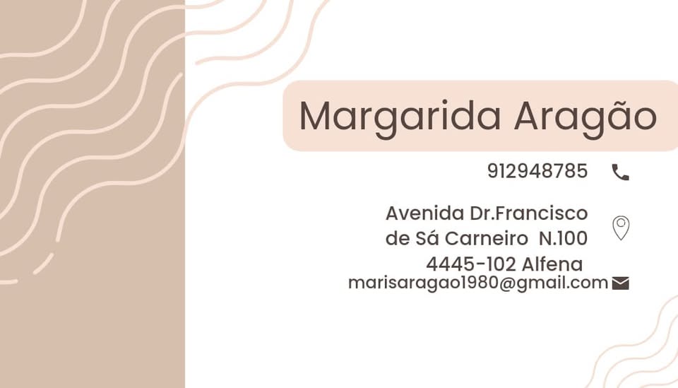 Informações de contato de Margarida Aragão