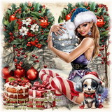 Daisy Christmas Paper (15)