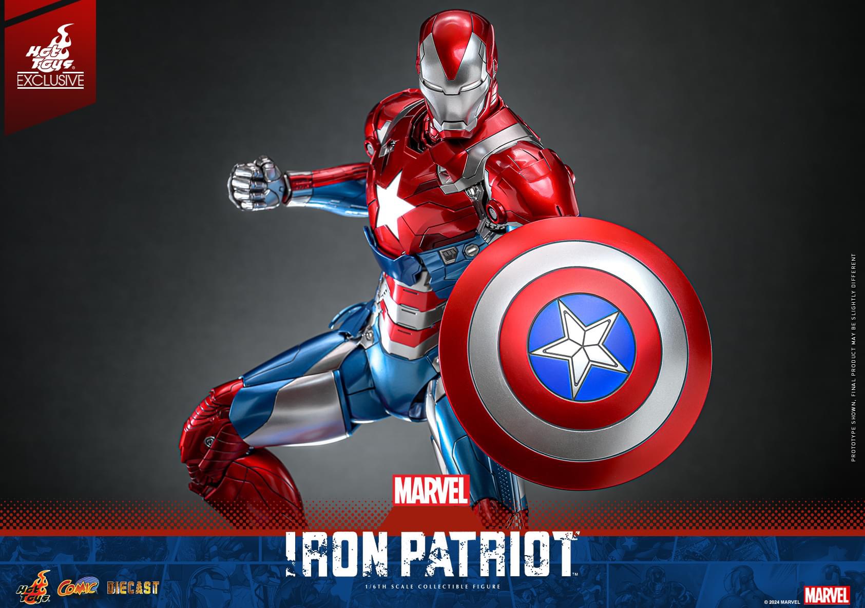 Marvel: Iron Patriot by Hot Toys