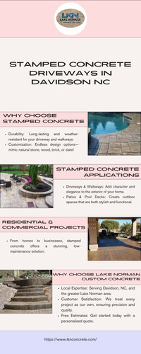 Stamped Concrete Driveways in Davidson NC.jpg