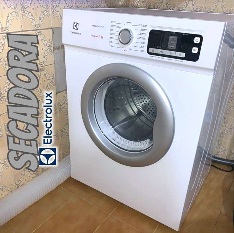 Secadora de Roupas Electrolux 11Kg Branca Essential Care com Função Antirrugas (STL11)