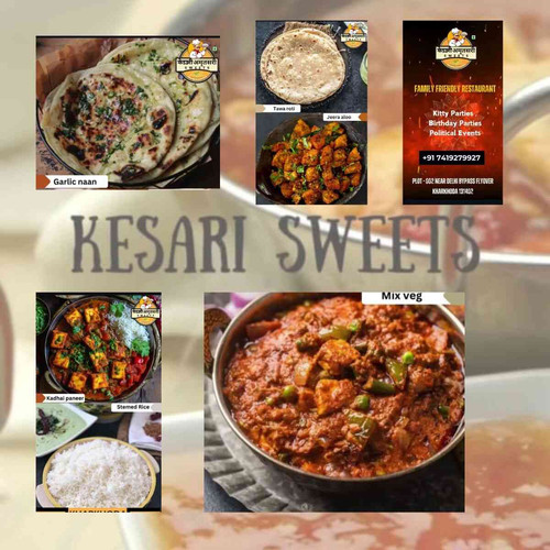 Fuel up at Kesari Amritsari Sweets near Delhi Bypass Flyover, Kharkhoda. Enjoy a tasty mix of Indian.jpg