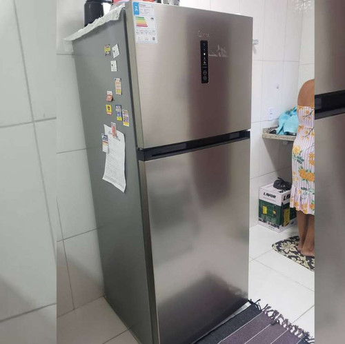 Geladeira Frost Free Duplex 411L Slim cor Inox Midea.jpg