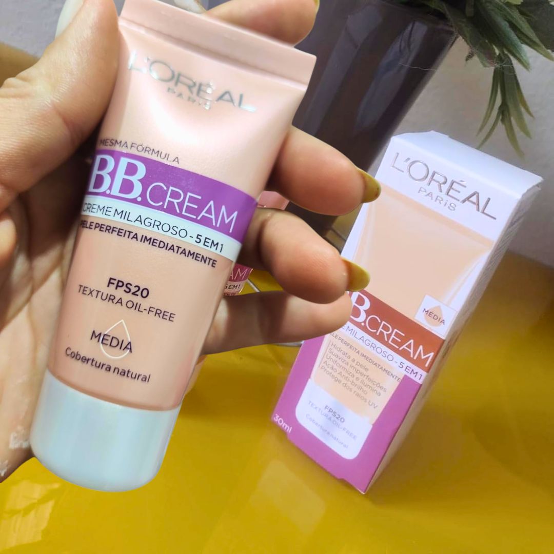 L’Oréal Paris Base BB Cream FPS 20 Dermo Expertise Cor Média, 30ml