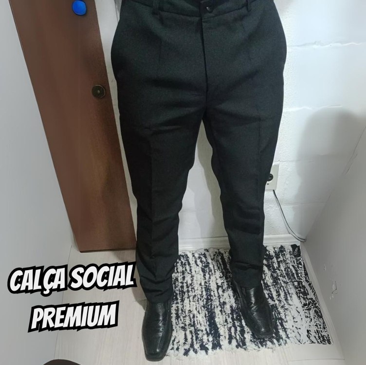 Calça Social Premium Masculina Oxford