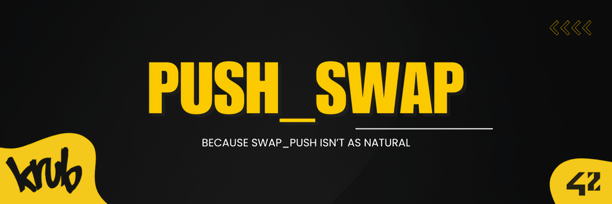 push swap header krub