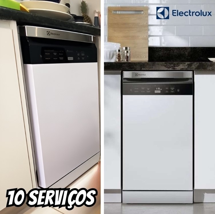 Lava Louças Electrolux 10 Serviços Branca com Função Higienizar Compras (LL10B)