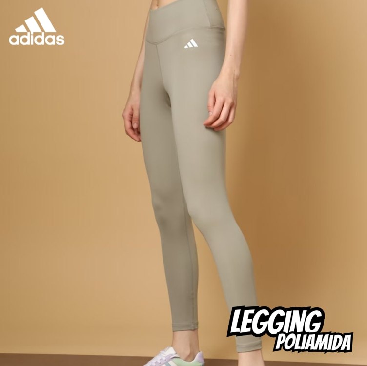 Calça Legging Treino De Poliamida adidas