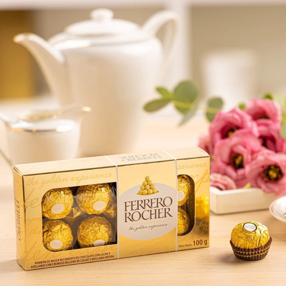 Bombom Ferrero Rocher 8 Unidades