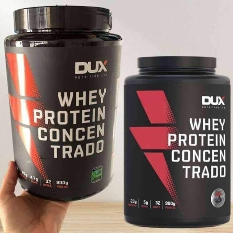 Whey Protein Concentrado Pote (900G) – Dux Nutrition