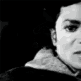 Facial Expression 06 Michael Jackson's scrolling sour face aka Disapproval Whet WTF (Animated GIF)