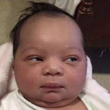 Facial Expression 13 Serious face black baby giving someone the crosseye aka Angry Funny Jealousy Se