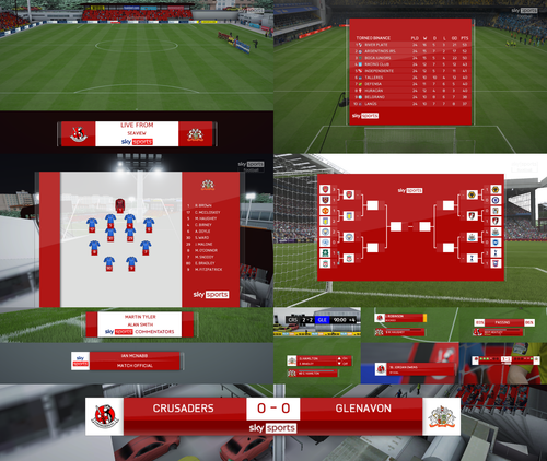 Overlays Sky Sports red