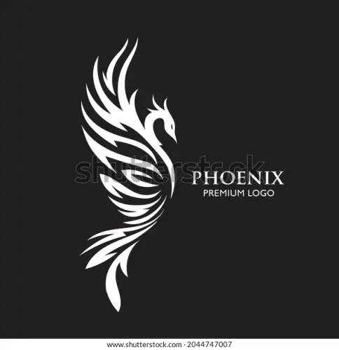 1phoenix logo mythological bird vector 600w 2044747007