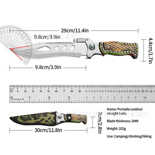 cutit briceag camping vanatoare bushcraft supravietuire pristyle otel calit pliabil rezistent HRC
