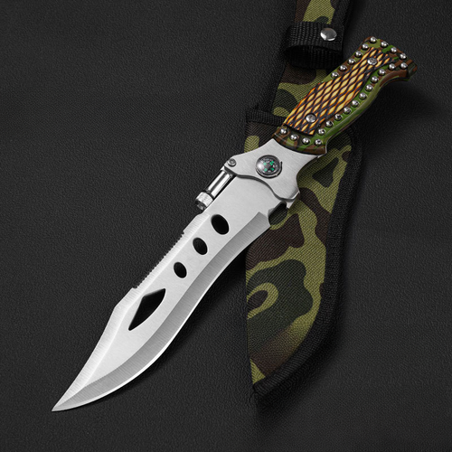 cutit briceag camping vanatoare bushcraft supravietuire pristyle otel calit pliabil rezistent HRC