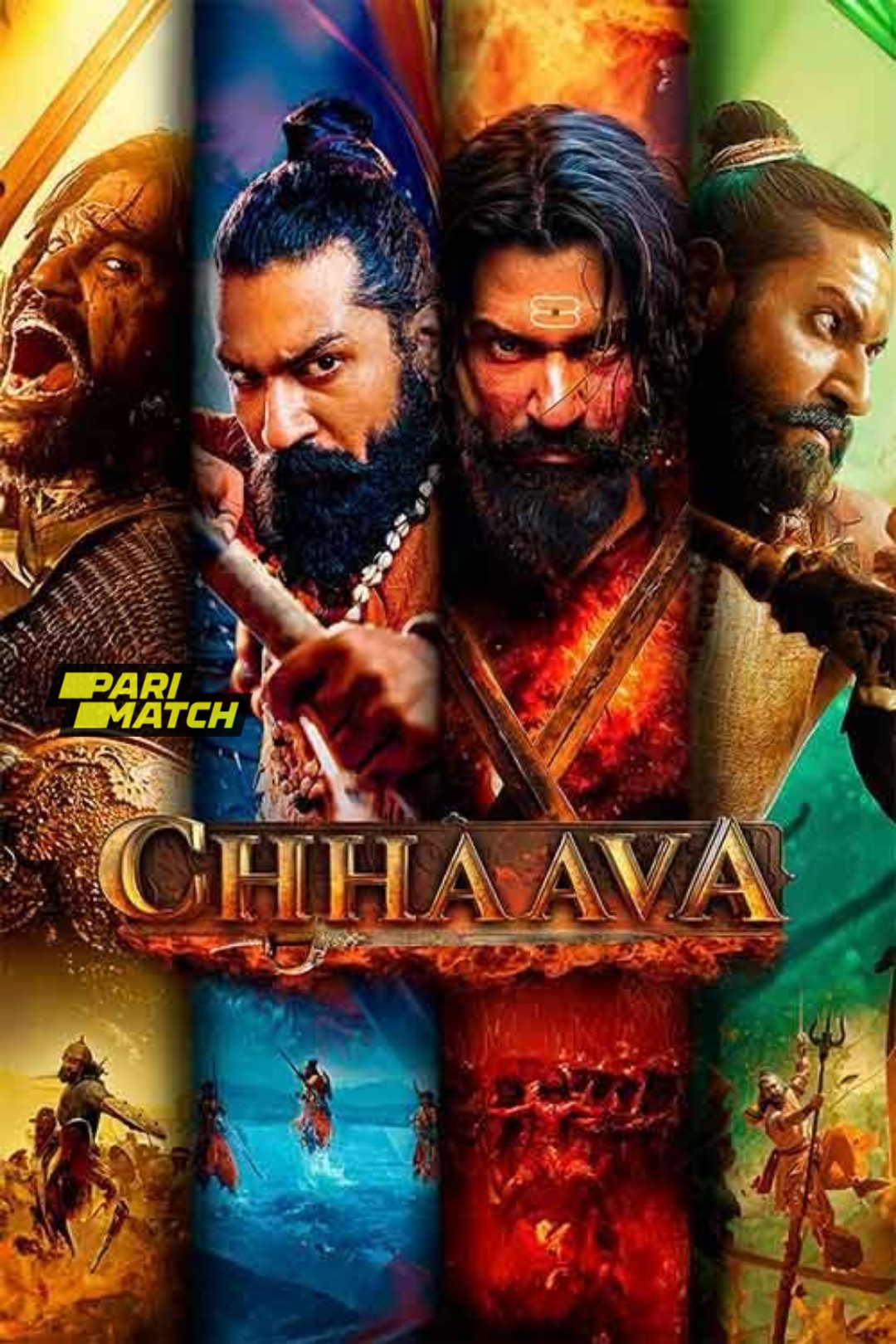 Chhaava (2025) Hindi WEB-DL H264 AAC 1080p 720p 480p HC-ESub