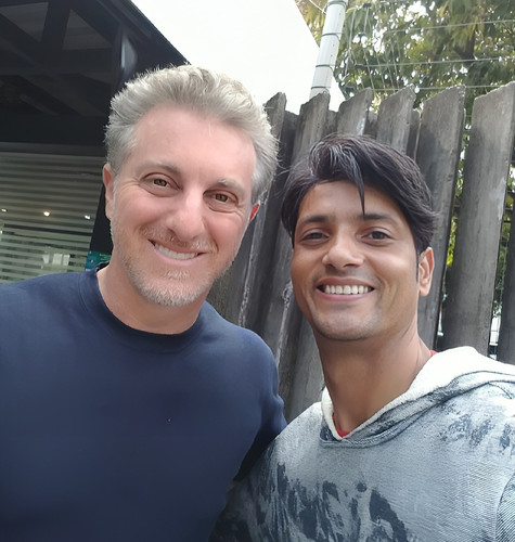 Luciano Huck e Romero Silva na globo.1