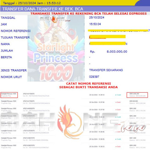 SELAMAT KEPADA ID XXXX JACKPOT PERMAINAN Starlight Princess 1000 Slot Pragmatic Play DI WEB MAHONGTOTO