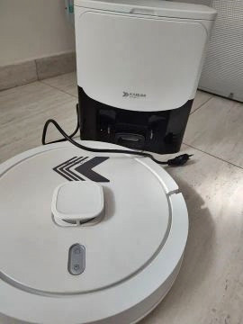 Robô Aspirador Kabum! Smart 900, 127v Preto e 220v Branco