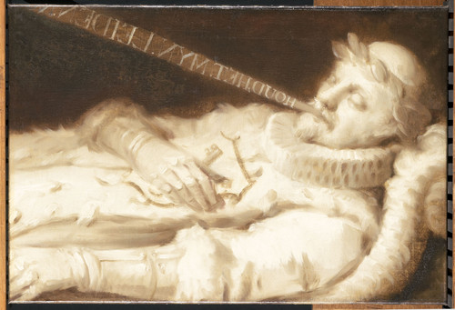 Unknown Willem I (1533 84), принц Оранский, по прозвищу Тихий, больной в постели, 1649, 49 cm x 72,7