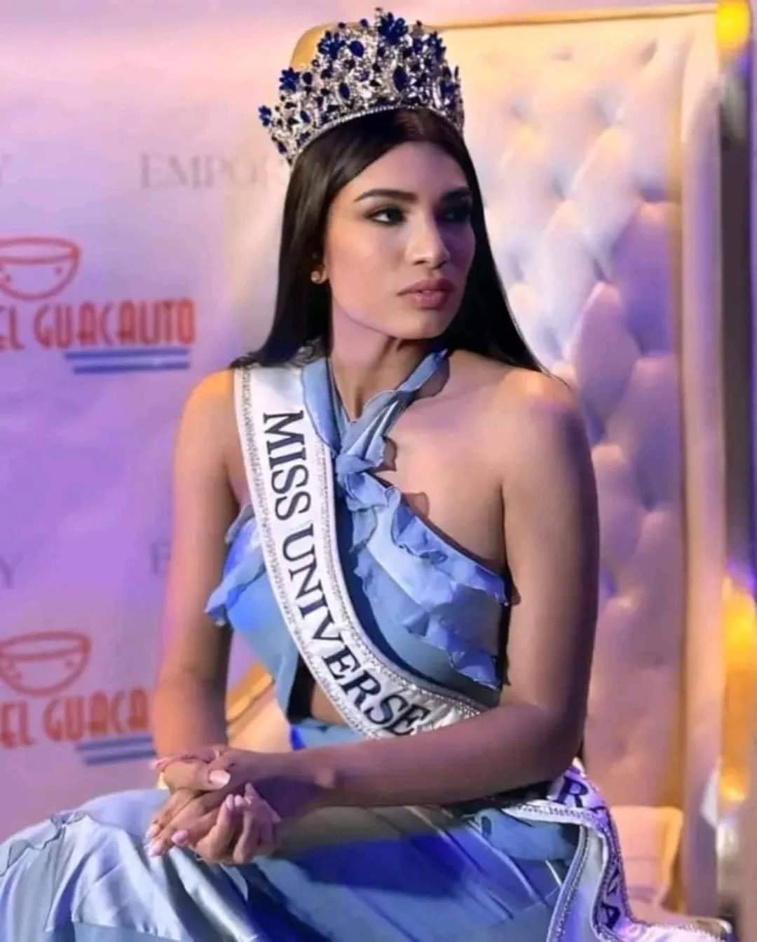 ✨Rumbo a Miss Universe | Así luce Geyssell García , Miss Universe Nicaragua 2024, en su cóctel de despedida.  2q7MRSf