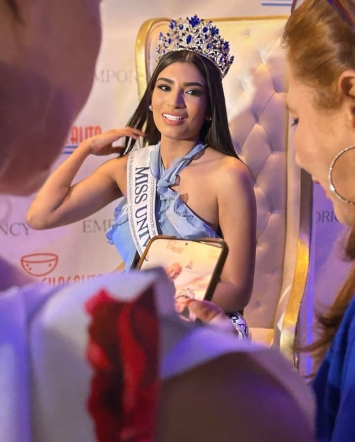 ✨Rumbo a Miss Universe | Así luce Geyssell García , Miss Universe Nicaragua 2024, en su cóctel de despedida.  2q7e1V4