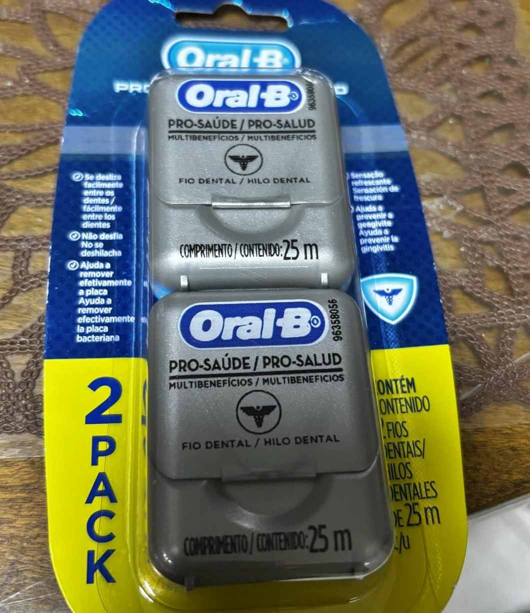 Fio Dental Oral-B Pro Saúde 2 Unidades