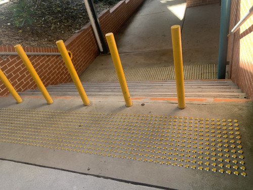 Safetac Tactiles - Poly Yellow Plastic Tactiles in Sydney.jpg
