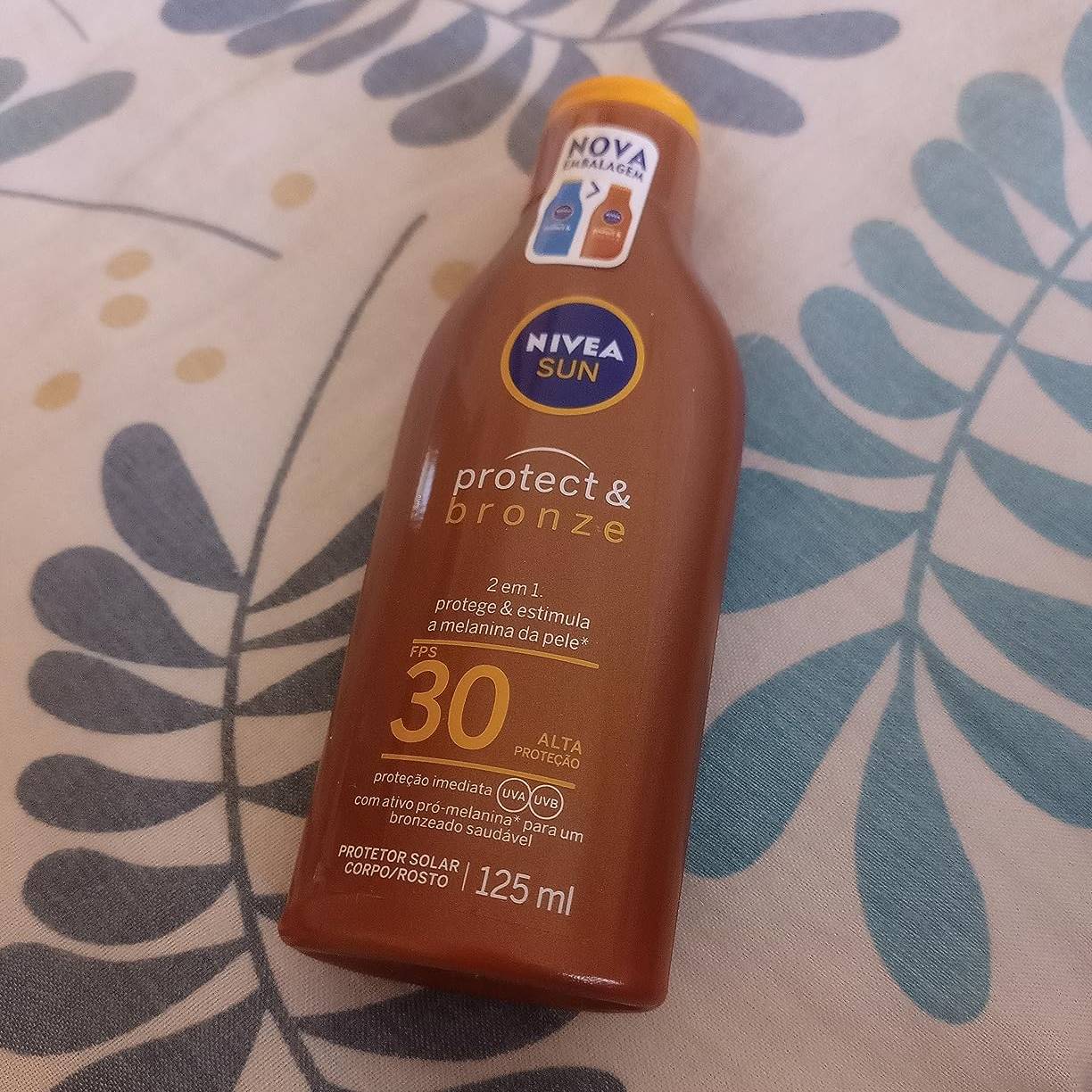 NIVEA SUN Protetor Solar Protect & Bronze FPS 30 125ml