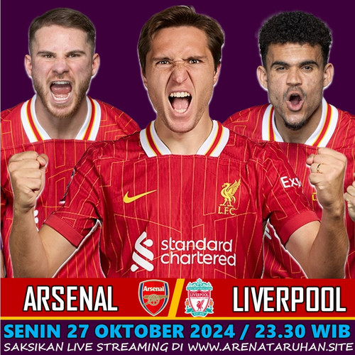 AYO SAKSIKAN DAN PASANG TARUHAN ANDA DI ARENABET88

BIG MATCH PREMIER LEAGUE MALAM INI
ARSENAL VS LIVERPOOL
KICK-OFF 23.30 WIB 

PASARAN AWAL : 0 : 0
Segera dukung jagoan anda dan pasang taruhan nya di aRENABET88

TARUHAN BOLA
Sportsbook Gaming Platform Terbaik menawarkan lebih banyak game, odds yang lebih tinggi, dan menyediakan pilihan yang lebih banyak untuk pemain.

#liverpool #arsenal #epl #premierleague #englishpremierleague #sepakbola #duniabola #realmadrid #barcelona #elclasicco #jadwalbolaterlengkap #prediksiakurat #arenabet88 #bandartaruhanbola