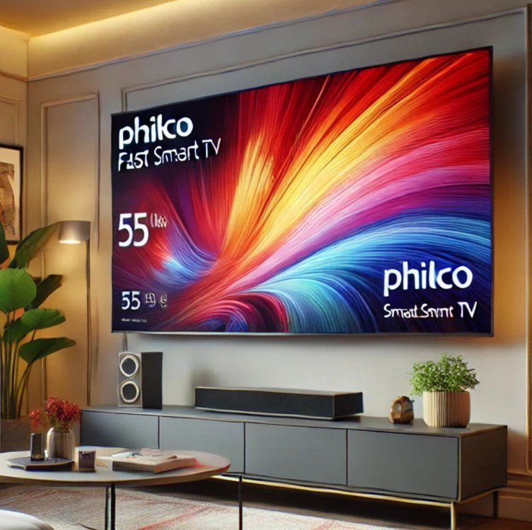 Smart Tv 55 Philco Uhd Roku Tv Conversor Digital