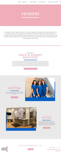 At Davis & Engert Dentistry, we are dedicated to helping you achieve the smile of your dreams with our expert porcelain veneers services. Whether you're looking for a subtle enhancement or a complete smile makeover, our team of skilled professionals is here to provide you with customized care and results.

Learn More- https://dentistinparkridge.com/veneers/
