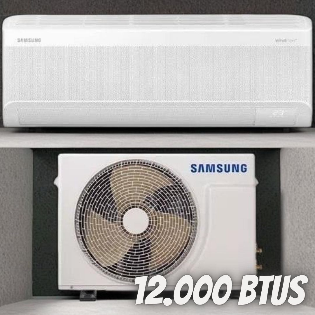 Ar-condicionado Split Samsung Inverter Windfree Connect Ai 12.000 Btus Frio Sem Vento Ar12dyfabwknaz