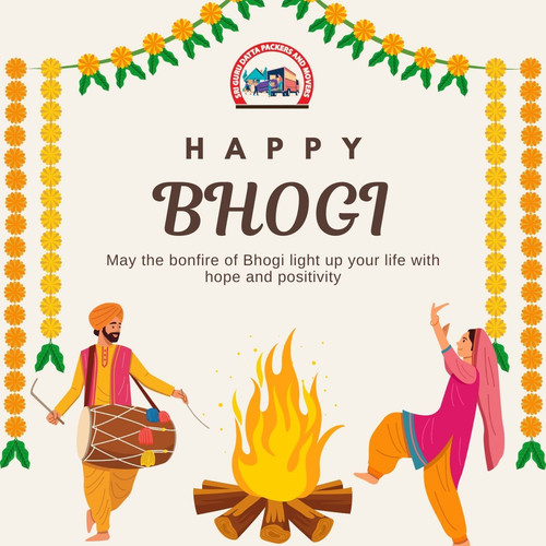 This Bhogi, embrace new opportunities and fresh starts with ease 💛.