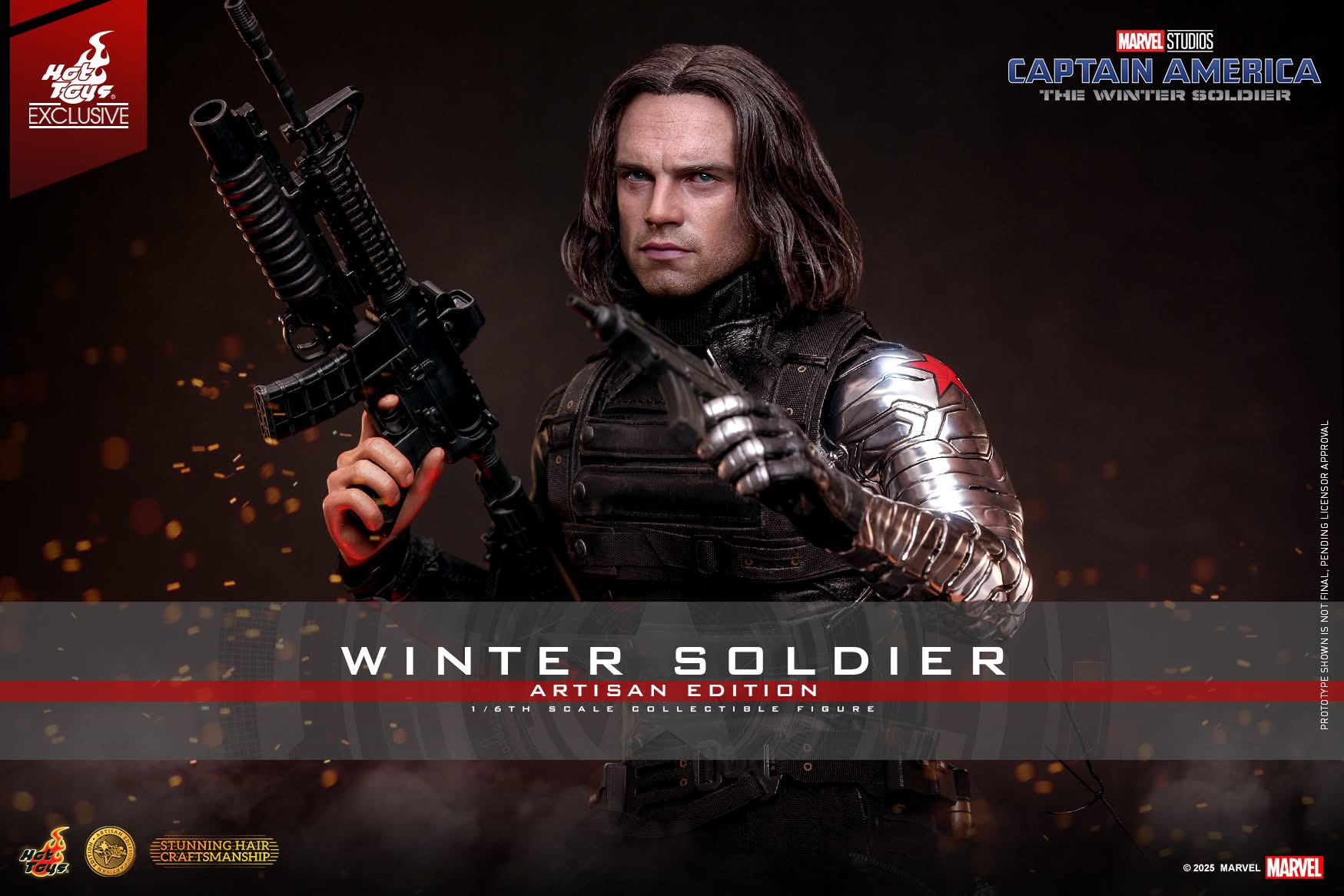 Captain America: The Winter Soldier – Winter Soldier (Artisan Edition) by Hot Toys Captain America: The Winter Soldier – Winter Soldier (Artisan Edition) by Hot Toys