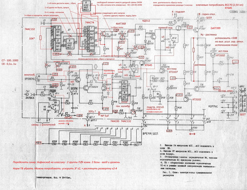С1 118 Задающий генератор, синхронизация
