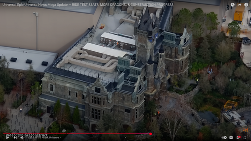 (27) Universal Epic Universe News Mega Update — RIDE TEST SEATS, MORE DRAGONS, & CONSTRUCTION PROGRE.2