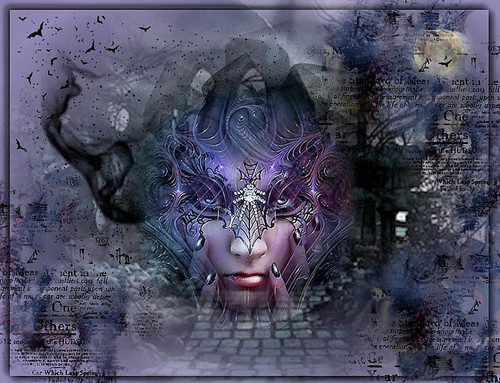 HD wallpaper gothic blue blue face female gothic.jpg