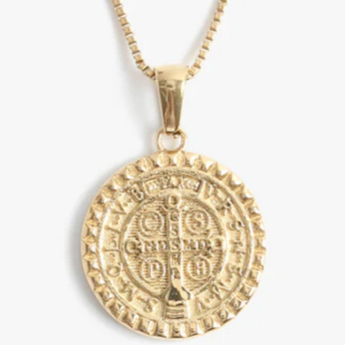 St. Benedict Pendant Gold2.jpg