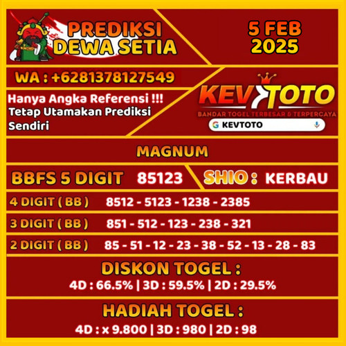 Prediksi Togel Toto 4D Magnum Rabu 5 Februari 2025.jpg