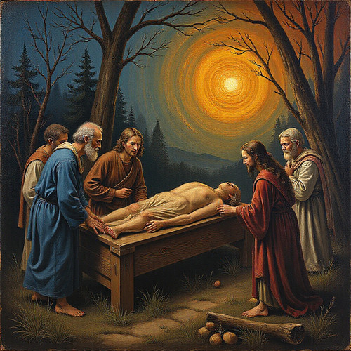 An ancient Nordic funeral oil painting.jpg
