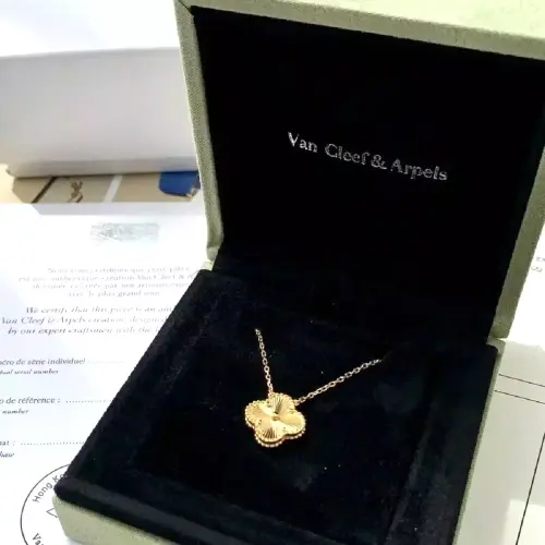 Van Cleef & Arpels Necklace Vintage Alhambra Pendant 18K Yellow Gold8.webp