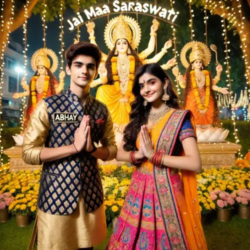 Jay maa saraswati मैया.....webp