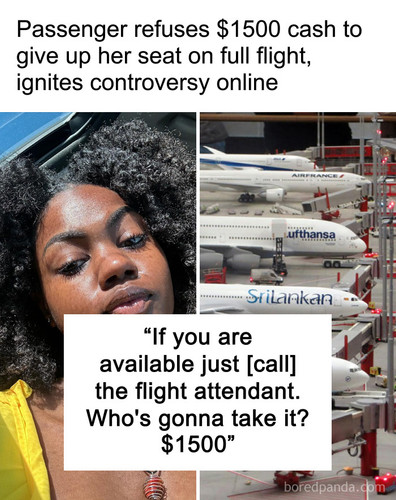 plane passenger refuses offer seat.jpg