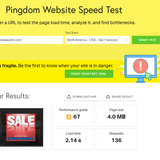 Pingdom Website Test