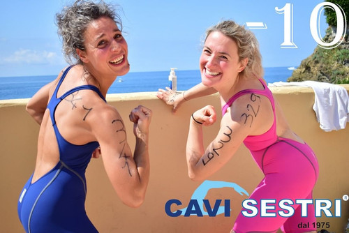 TRIATHLON395@cavi sestri open water swim