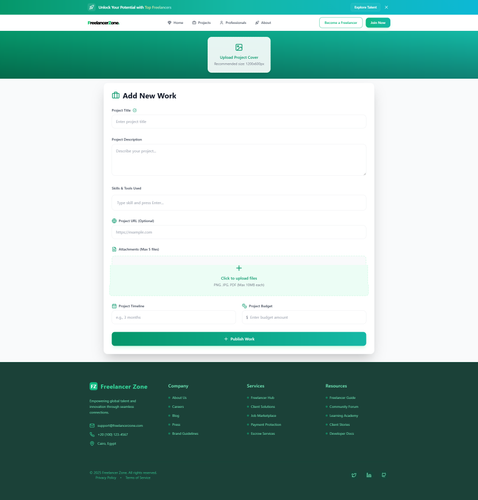 screencapture localhost 3000 profile add work 2025 02 05 01 06 05.png