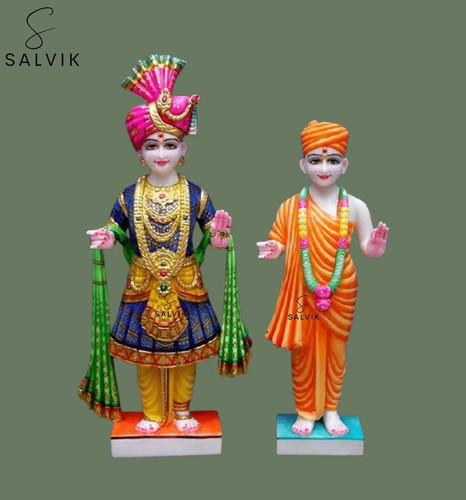 Marble Swaminarayan statue Manufacturer in india | Salvik.jpg