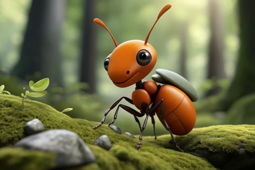 Leonardo Vision XL The image is a 3D rendering of a cartoon an 2.jpg